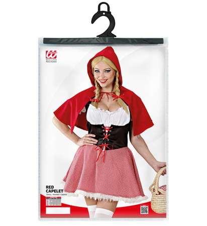 STRÓJ CZERWONY KAPTUREK MINI
