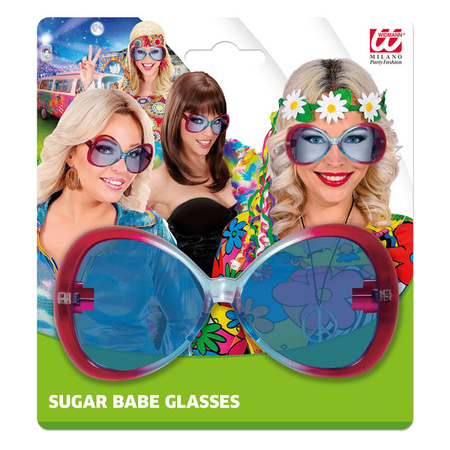 OKULARY MUCHY NIEBIESKIE