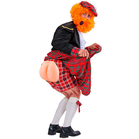 Bokserki Pupa, śmieszne spodenki, szkocka krata