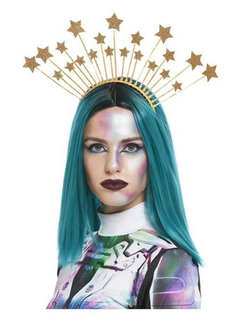 OPASKA NA GŁOWĘ ZŁOTE GWIAZKI