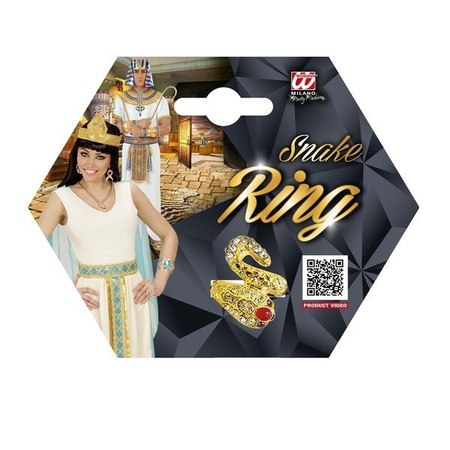 PIERŚCIONEK ZŁOTY WĄŻ