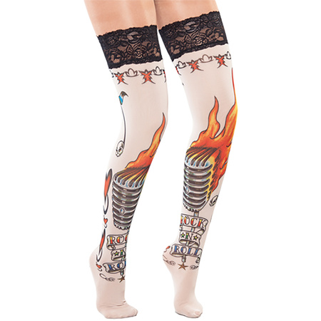 POŃCZOCHY Z TATUAŻAMI MIKROFON