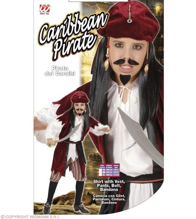 STRÓJ PIRAT JACK SPARROW
