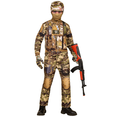 STRÓJ CHŁOPIĘCY ŻOŁNIERZ MORO 