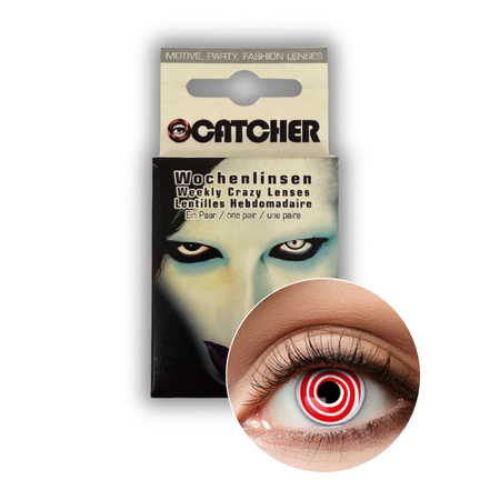 SOCZEWKI TYGODNIOWE CZERWONE SPIRALE