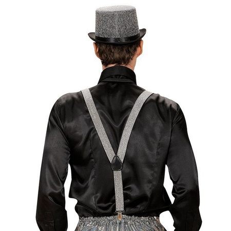 SZELKI BŁYSZCZĄCE SREBRNE 