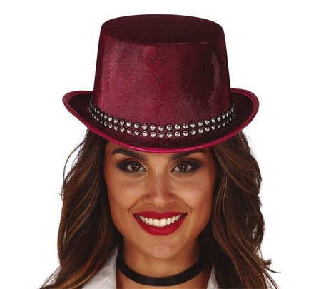 CYLINDER BŁYSZCZĄCY RÓŻOWY