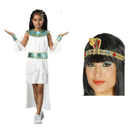STRÓJ EGIPCJANKA + OPASKA