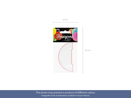 KULA BIBUŁOWA 10CM BIAŁA