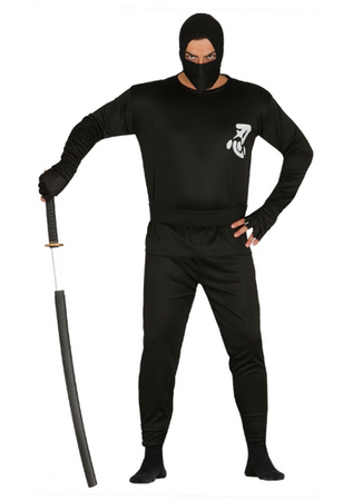 STRÓJ NINJA CZARNY
