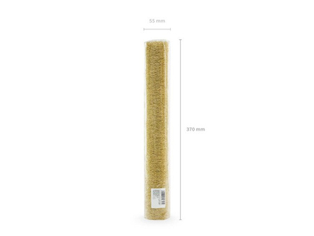 SIATKA DEKORACYJNA FIBRA ZŁOTY 0,36x9m