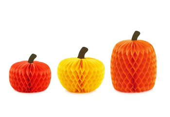 DYNIE DEKORACJA BIBUŁOWA 18 30 CM 3 SZT