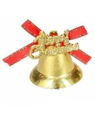DZWONECZKI ŚWIĄTECZNE ZŁOTE X6