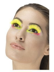 SZTUCZNE RZĘSY ŻÓŁTE