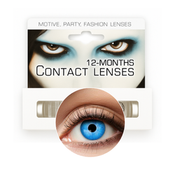 SOCZEWKI ROCZNE NATURALNE NIEBIESKIE A03