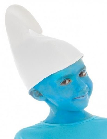 CZAPKA SMERFA BIAŁA