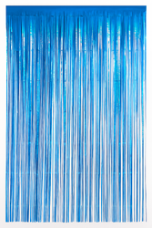 KURTYNA NIEBIESKA 100 X 200 CM