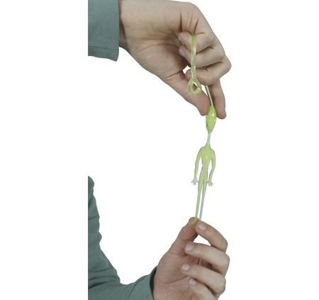 Silikonowy alien 22x3 cm