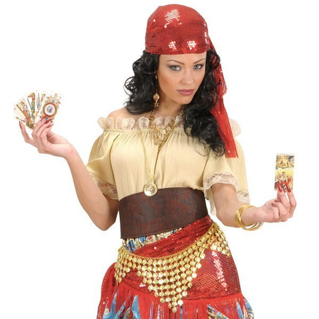 Pasek Cyganki, Wróżki, Cyganka, Karnawał