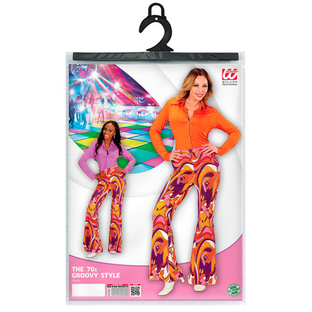 SPODNIE DISCO DZWONY