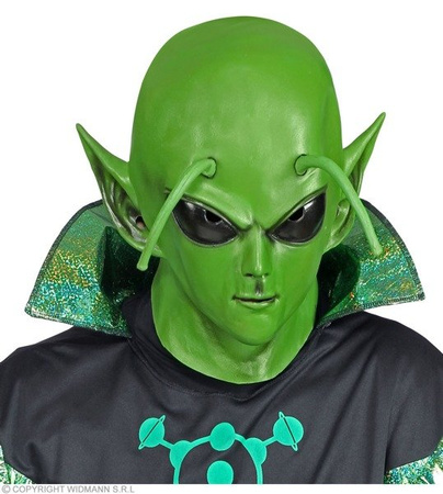 MASKA LATEKSOWA ZIELONY KOSMITA