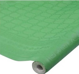 OBRUS W ROLCE ZIELONY 120 X 600 CM