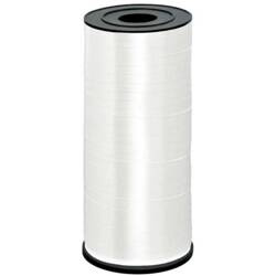 WSTĄŻKA PLASTIKOWA BIAŁA 5 MM 92 M