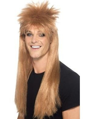PERUKA PUNK ROCK CIEMNY BLOND