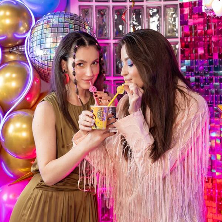 KUBEK RETRO DISCO 220 ML 6 SZT.