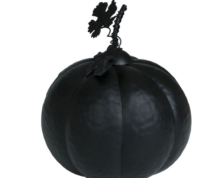 DYNIA METALOWA HALLOWEEN Z LAMPKĄ LED