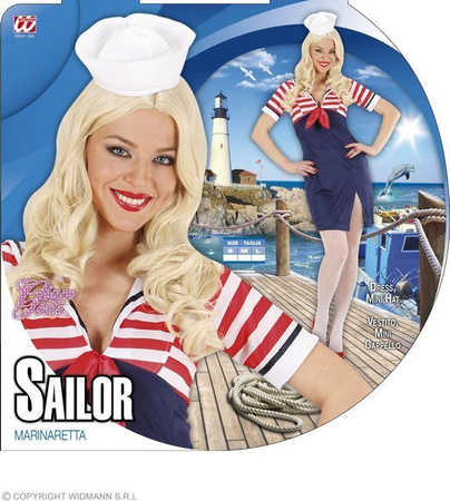 SUKIENKA MARINE GRANATOWA