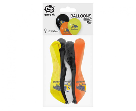 BALONY WYWROTKA 30 CM 5 SZT.