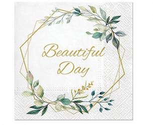 SERWETKI PAPIEROWE BEAUTIFUL DAY 33CM 20 SZT.