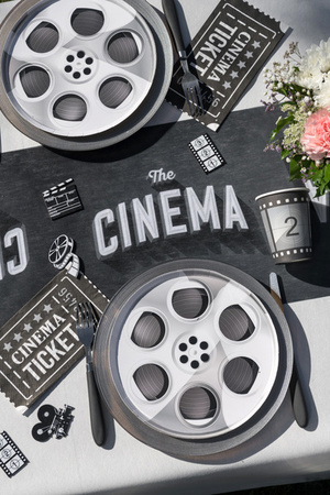 SERWETKI PAPIEROWE CINEMA 40x33 CM 20 SZT.