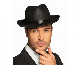 KAPELUSZ GANGSTERA LATA 20 RETRO