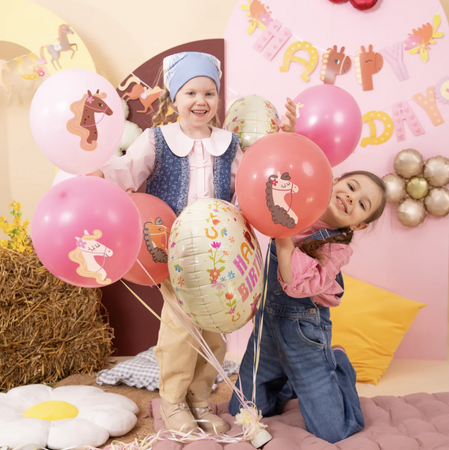 BALONY LATEKSOWE KONIKI 30 CM 6 SZT