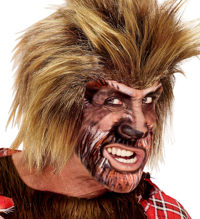 Farbka do makijażu twarzy i ciała wodna ciemny beż 30 ml make up