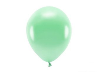BALONY ECO 26CM METALIZOWANE MIĘTA (10 szt.)