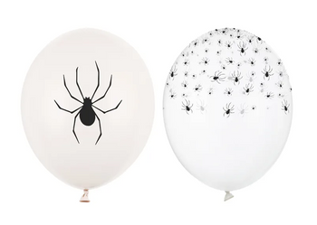 BALONY LATEKSOWE 30 CM 50 SZT PAJĄK