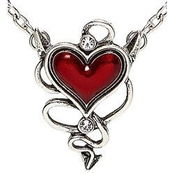 NASZYJNIK SERCE DIABLICY