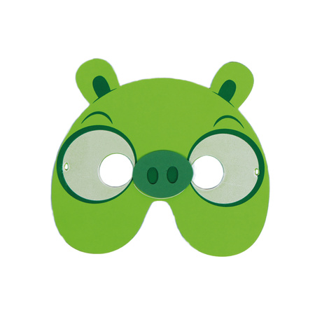 MASKA ZIELONA ŚWINKA ANGRY