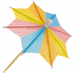 WYKAŁACZKI PARASOLKI KOKTAJLOWE 144 SZT.