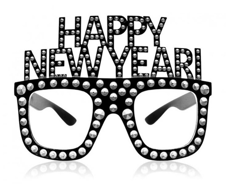 OKULARY HAPPY NEW YEAR NOWY ROK
