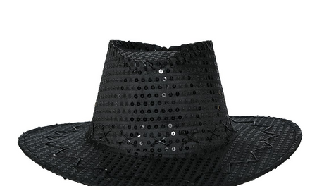 KAPELUSZ KOWBOJSKI Z CEKINAMI 