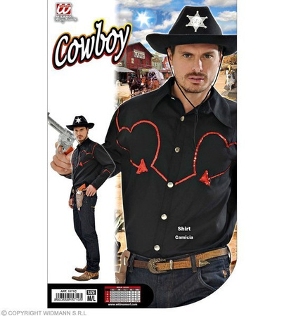 STRÓJ KOWBOJA KOSZULA