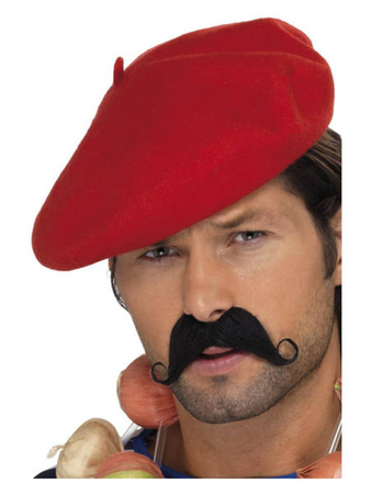 BERET CZERWONY