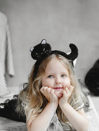 OPASKA KOT 23.5 X 18 CM CZARNY