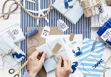 KLAMERKI DREWNIANE BIAŁE 20 szt.