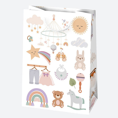 TOREBKA PREZENTOWA KARUZELA 23X32X11CM