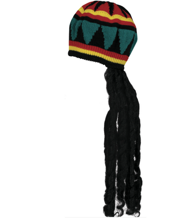 CZAPKA RASTA Z DREDAMI